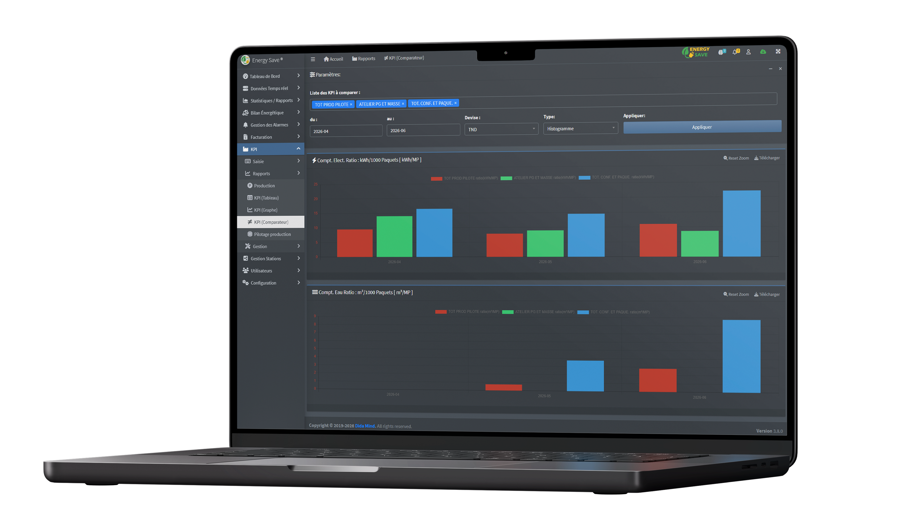 Moteur de calcul KPIs et Analyses EnergySave