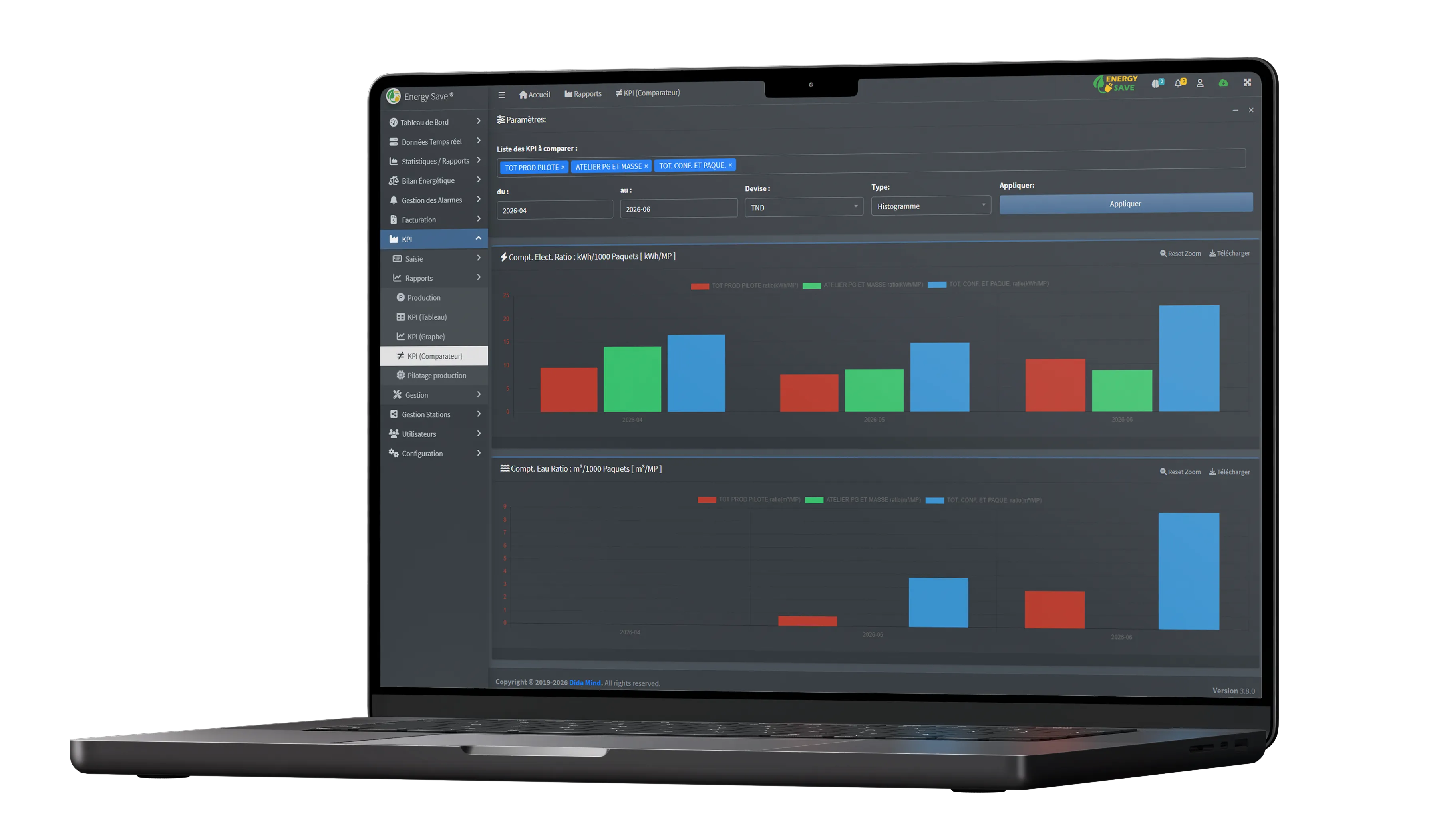 Moteur de calcul KPIs et Analyses EnergySave